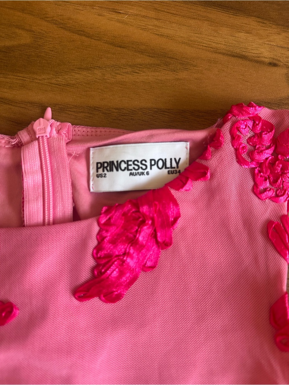 Princess Polly Fionna Floral Maxi Dress Pink - Picture 4 of 4